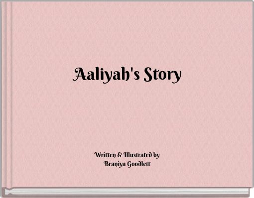 Front cover of 'Aaliyah's Story' 