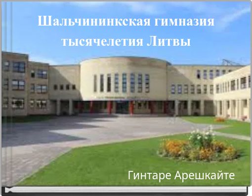 Шальчининкская гимназия тысячелетия Литвы