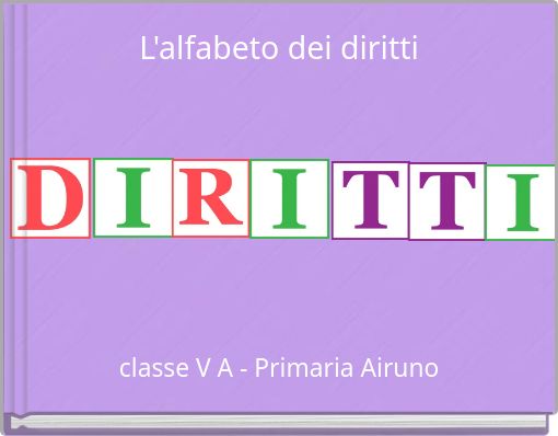 L'alfabeto dei diritti