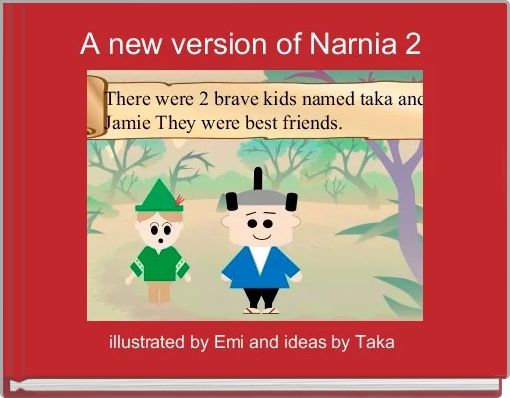 Front cover of 'A new version of Narnia 2 ' 