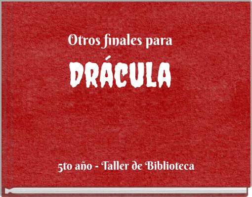 Otros finales paraDrácula