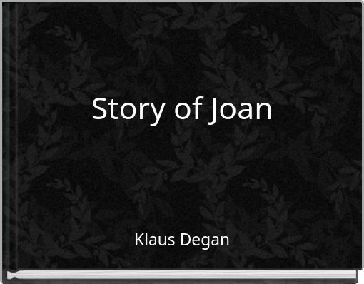 Front cover of 'Story of Joan' 