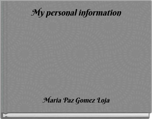 My personal information