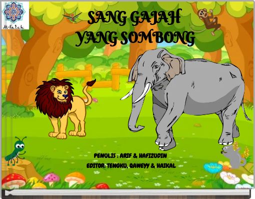 Front cover of 'SANG GAJAH YANG SOMBONG' 