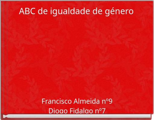 ABC de igualdade de género