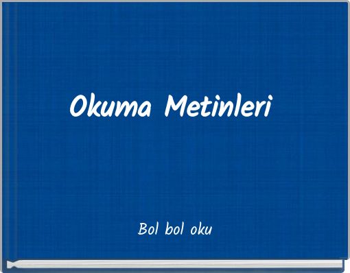 Book Cover for: Okuma Metinleri