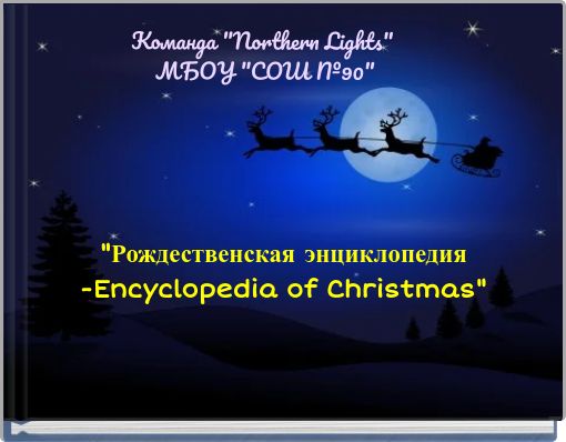 Команда "Northern Lights" МБОУ "СОШ №90"