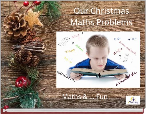Book Cover for: Our Christmas Maths Problems
