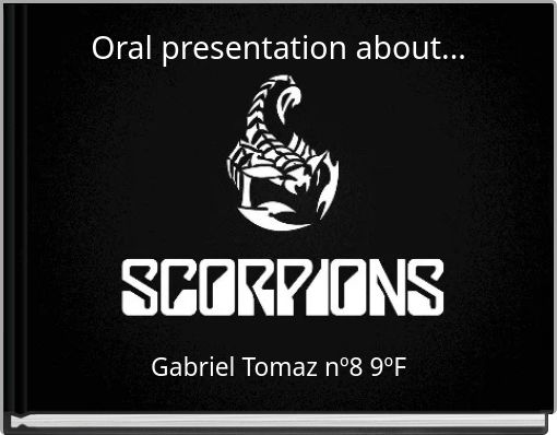 Oral presentation about...