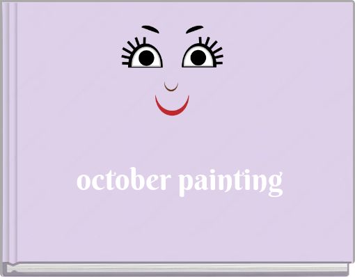 Front cover of 'october painting' 