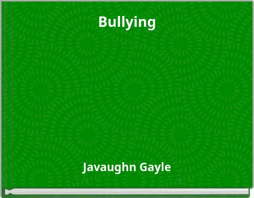 Front cover of 'Bullying' 