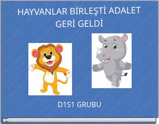 Front cover of 'HAYVANLAR BİRLEŞTİ ADALET GERİ GELDİ' 