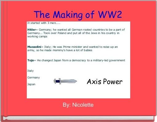 Front cover of 'The Making of WW2' 
