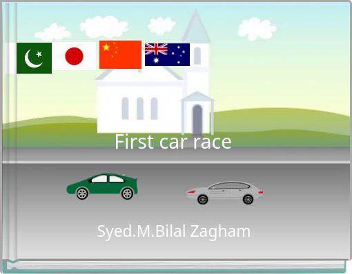 Front cover of 'First car race' 