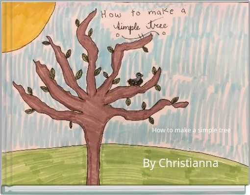 Front cover of 'How to make a simple tree' 