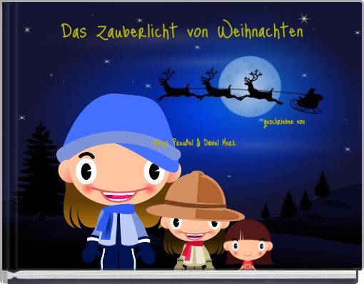 Front cover of 'Das Zauberlicht von Weihnachten' 