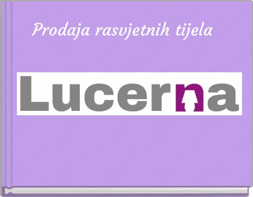 Prodaja rasvjetnih tijela