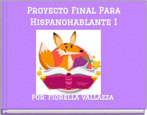 Front cover of 'Proyecto Final Para Hispanohablante I' 