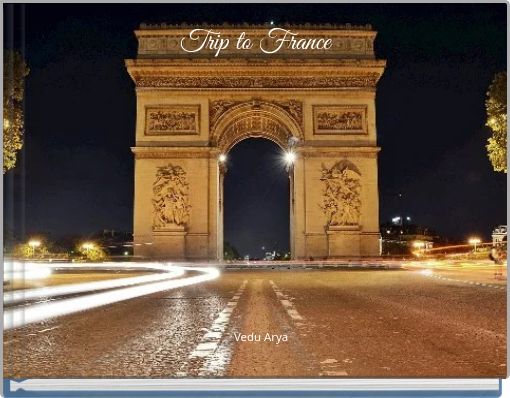 Front cover of 'Trip to France' 
