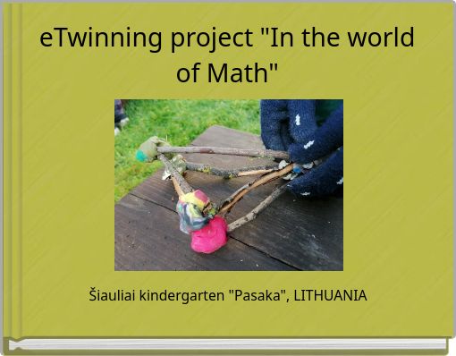 eTwinning project "In the world of Math"