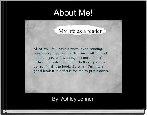 Front cover of 'About Me!' 