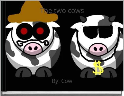 Front cover of 'The two cows' 