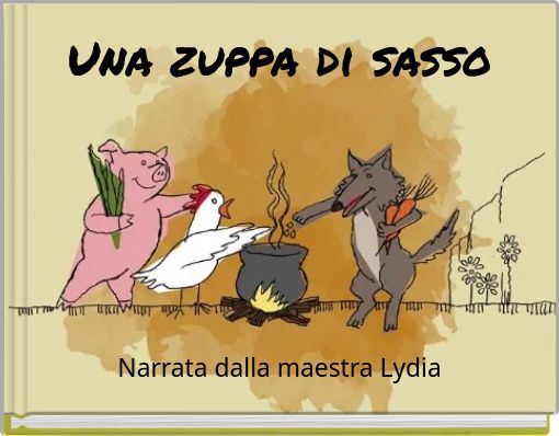 Front cover of 'Una zuppa di sasso' 