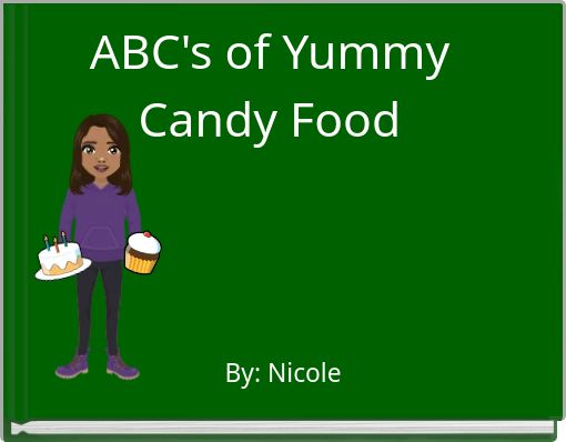 ABC's of Yummy Candy Food
