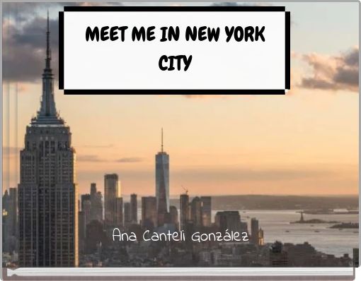Front cover of 'MEET ME IN NEW YORK CITY' 