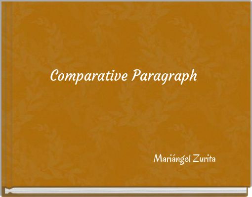 Comparative Paragraph