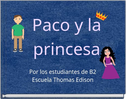 Front cover of 'Paco y la princesa' 