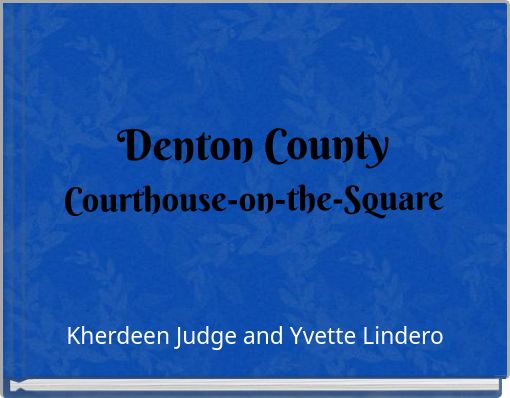 Front cover of 'Denton County Courthouse-on-the-Square' 