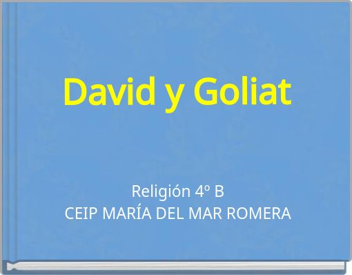 David y Goliat