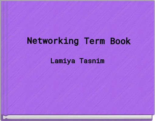 Networking Term Book