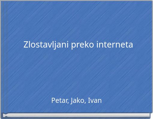 Zlostavljani preko interneta