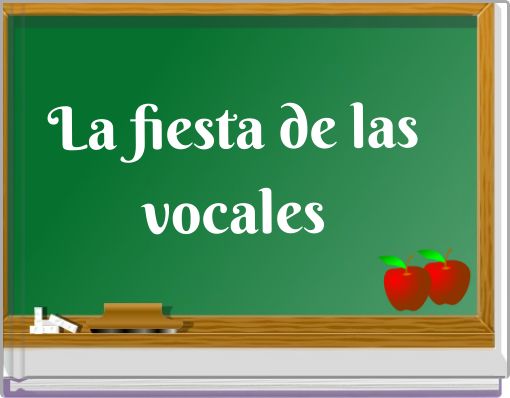 Book Cover for: La fiesta de las vocales