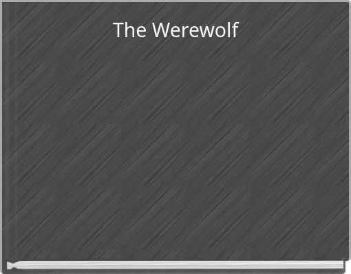 Front cover of 'The Werewolf' 