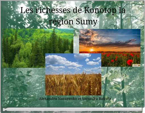 Les richesses de Konotop la region Sumy