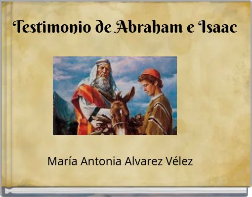 Testimonio de Abraham e Isaac