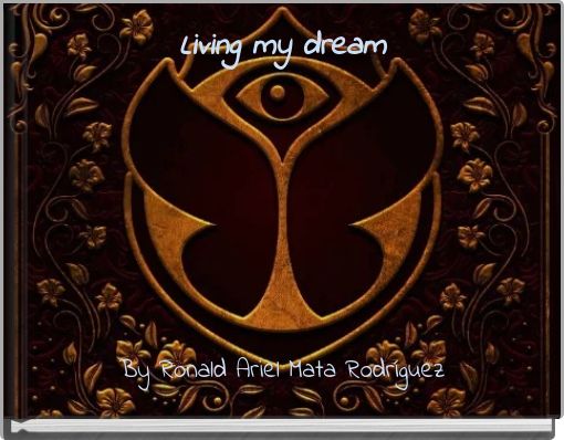 Front cover of 'Living my dream' 