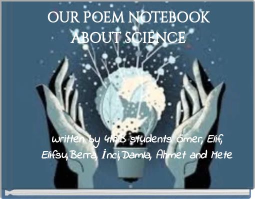 Book Cover for: OUR POEM NOTEBOOKABOUT SCIENCE
