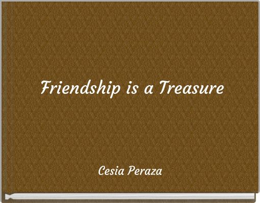 Front cover of 'Friendship is a Treasure' 