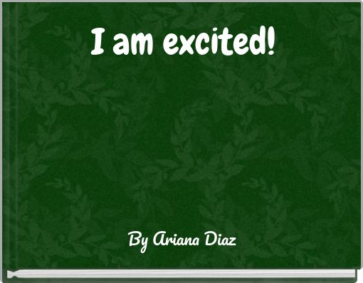Front cover of 'I am excited!' 