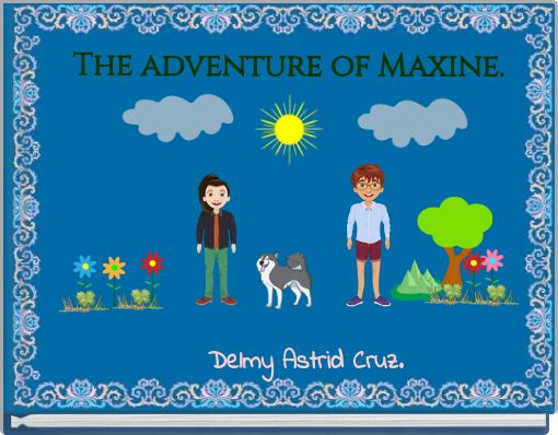Front cover of 'The adventure of Maxine.' 