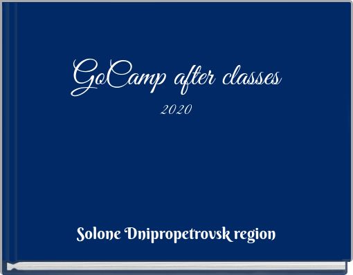 GoCamp after classes2020