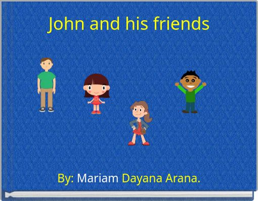 Front cover of 'John and his friends' 