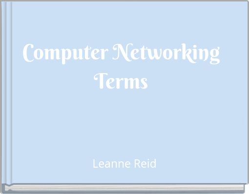 Computer Networking Terms