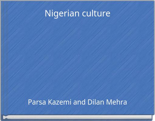 Front cover of 'Nigerian culture' 