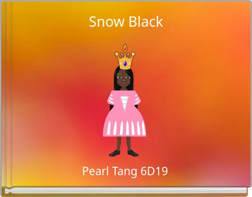 Front cover of 'Snow Black' 