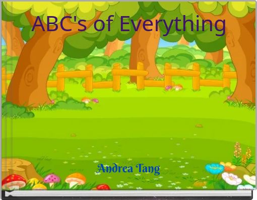 Front cover of 'ABC's of Everything' 